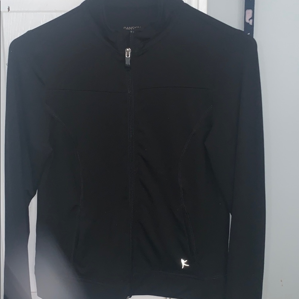 black zip up